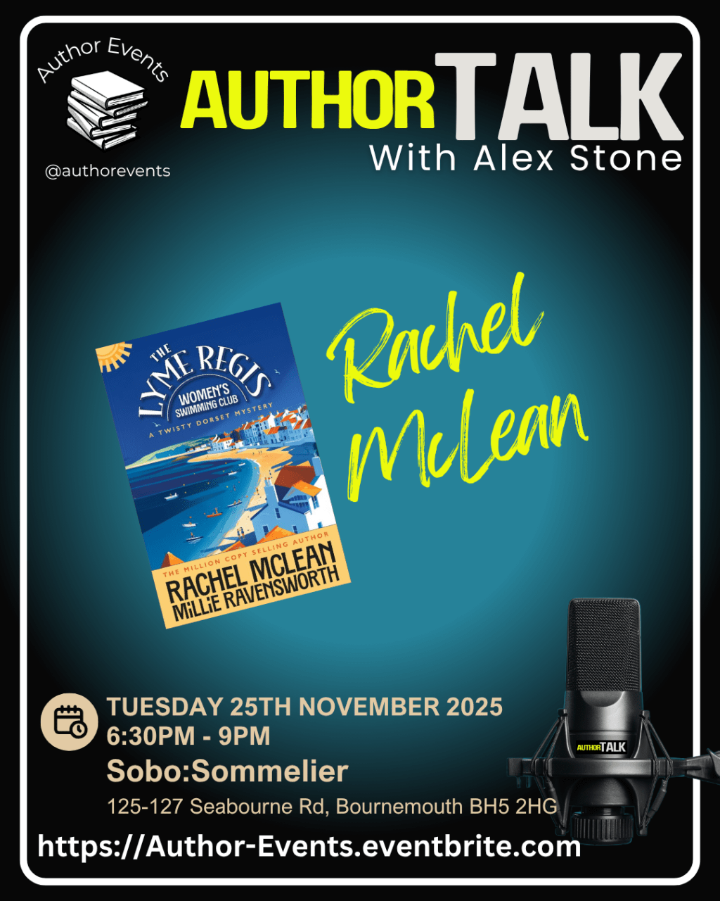 2025-11-25- Author Talk: Rachel&nbsp;Mclean