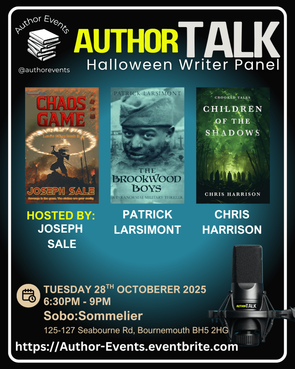 2025-10-28- Author Talk: Halloween&nbsp;Panel