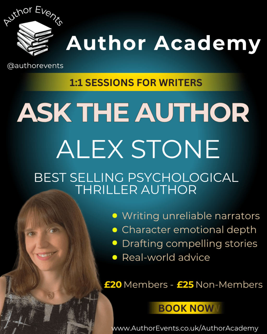Author Academy: Ask The Author with Alex&nbsp;Stone